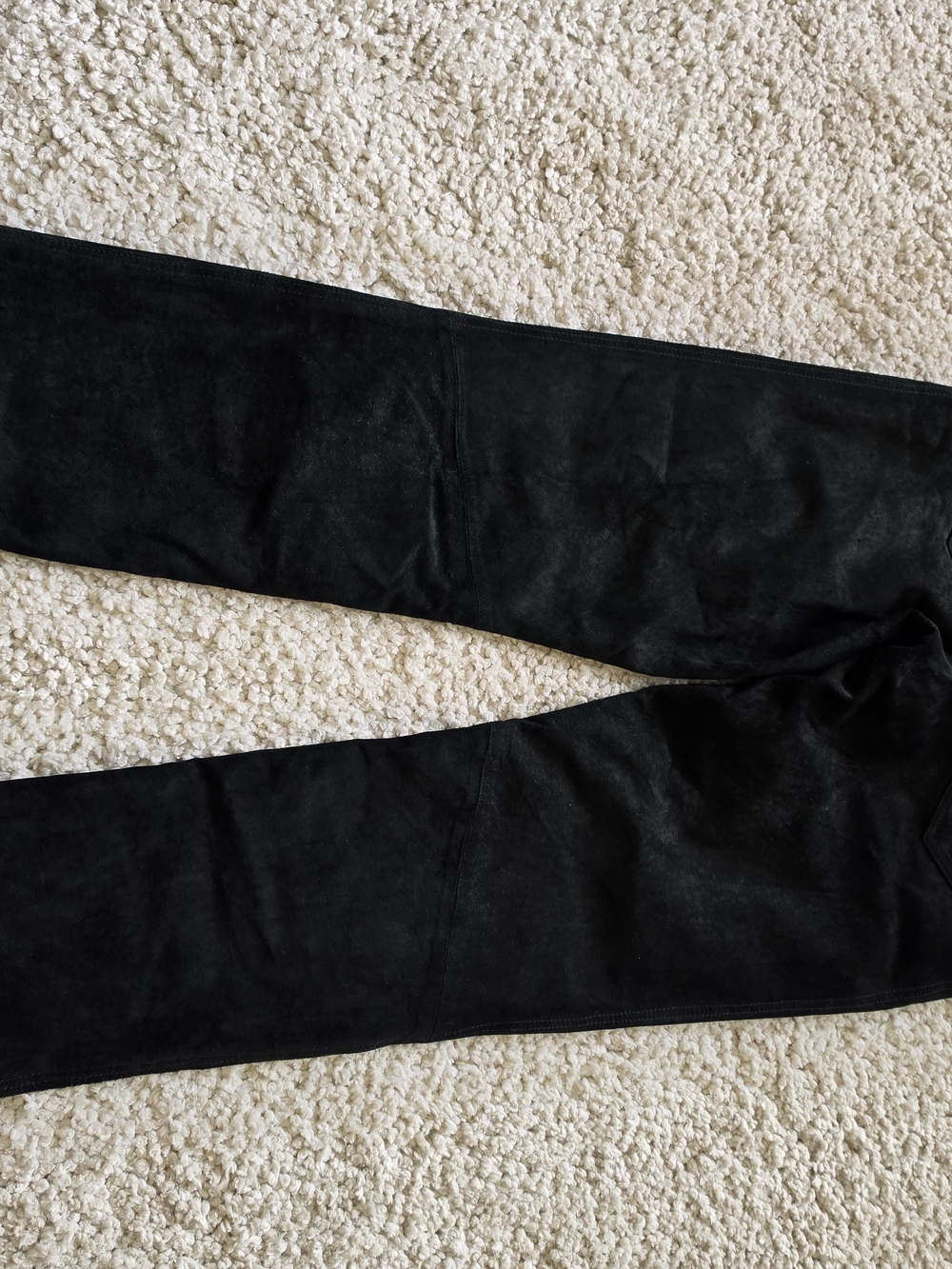 Collective Concepts Black Faux Suede Leggings
